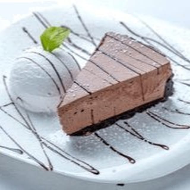 Chocolate Mousse Cake.
